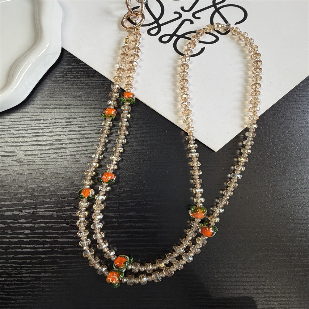 Elegant Beaded Charm Eyewear Chain Kalsten