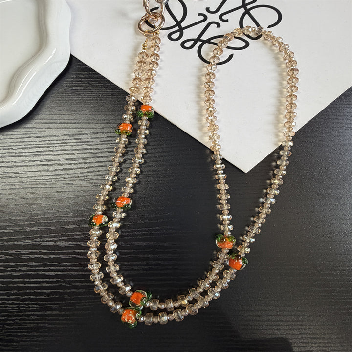 Elegant Beaded Charm Eyewear Chain Kalsten