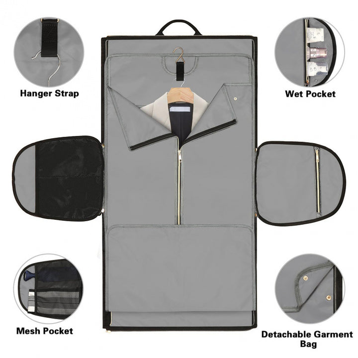 Multifunctional Travel Bag with Detachable Backpack Kalsten