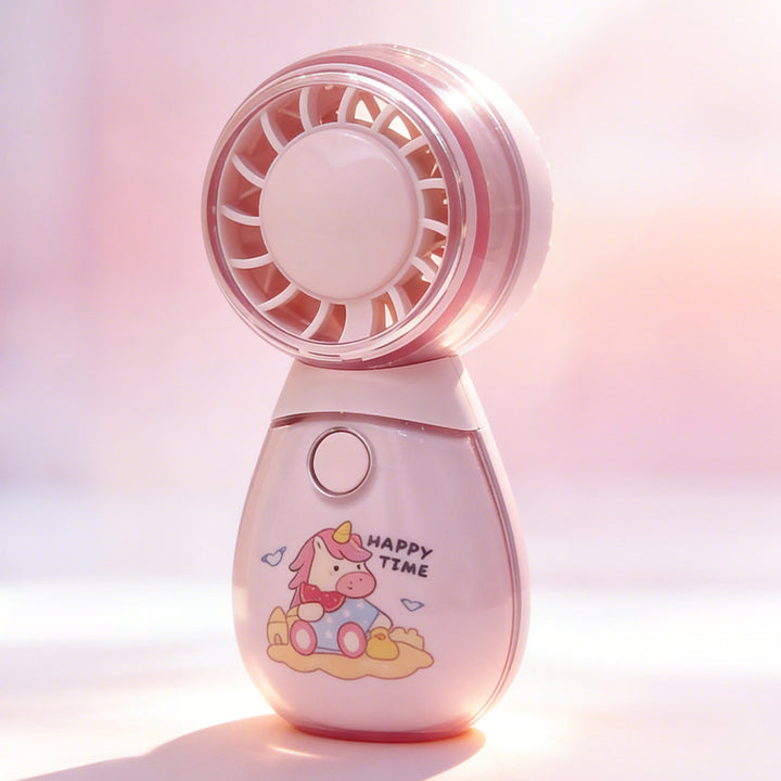 Portable Cartoon-Themed Personal Cooling Fan Kalsten