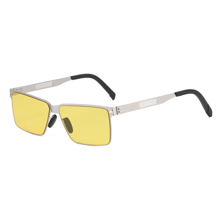 Sleek Rectangle Frame Sunglasses