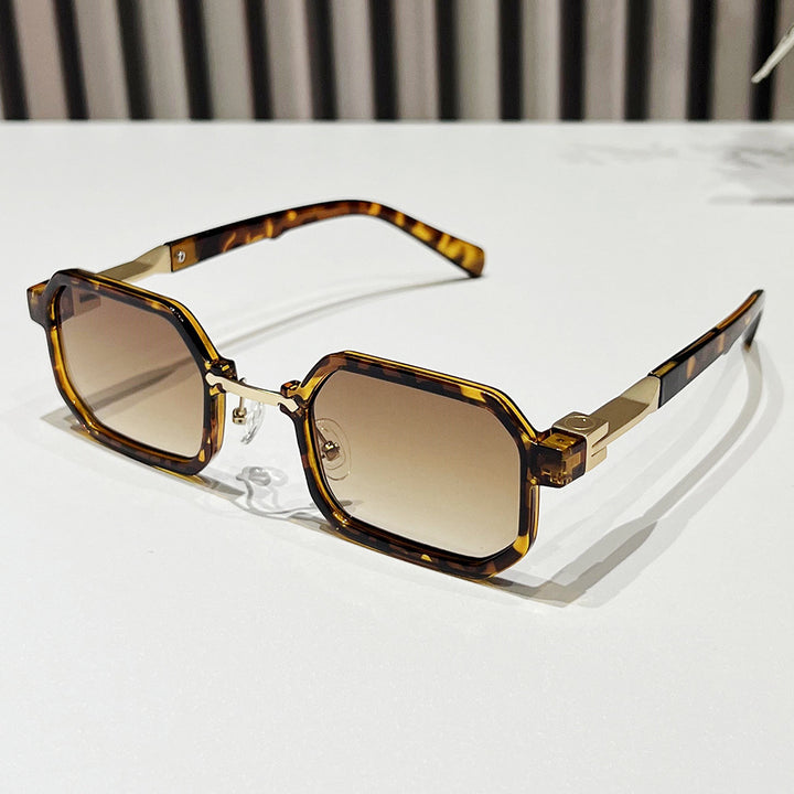 Modern Geometric Rectangle Sunglasses Kalsten