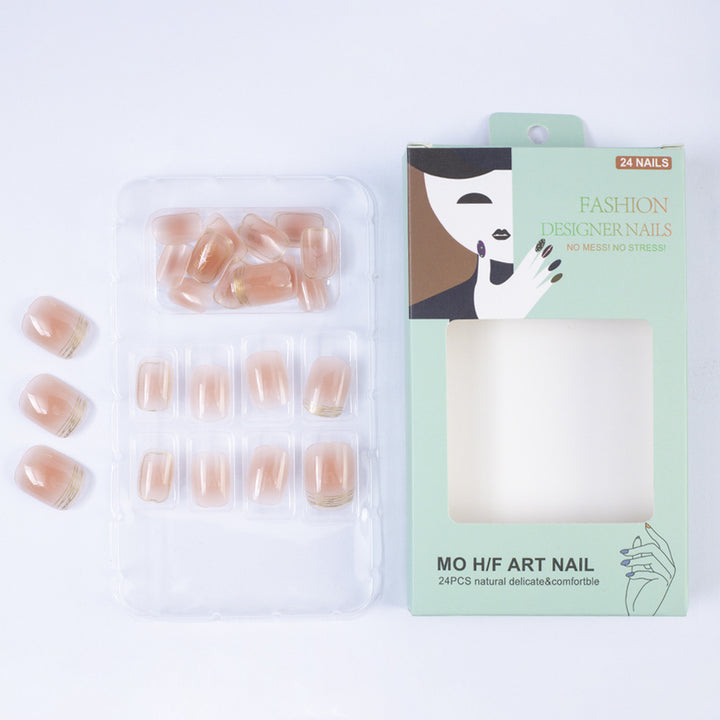 Elegant artificial nails with professional high-gloss finish Kalsten