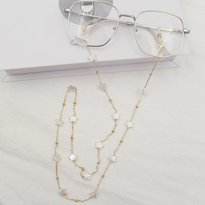 Star-Embellished Eyewear Chain Kalsten