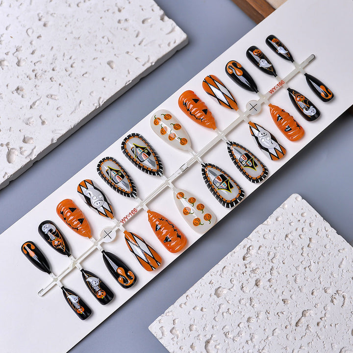 Themed Holiday Press-On Nail Art Set Kalsten