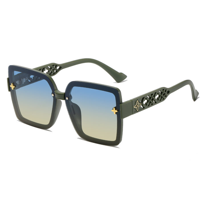 Women's designer sunglasses with intricate frame and UV protection Kalsten
