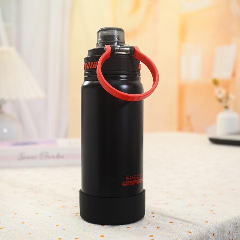 Insulated sports drinking bottle with leak-proof lid Kalsten