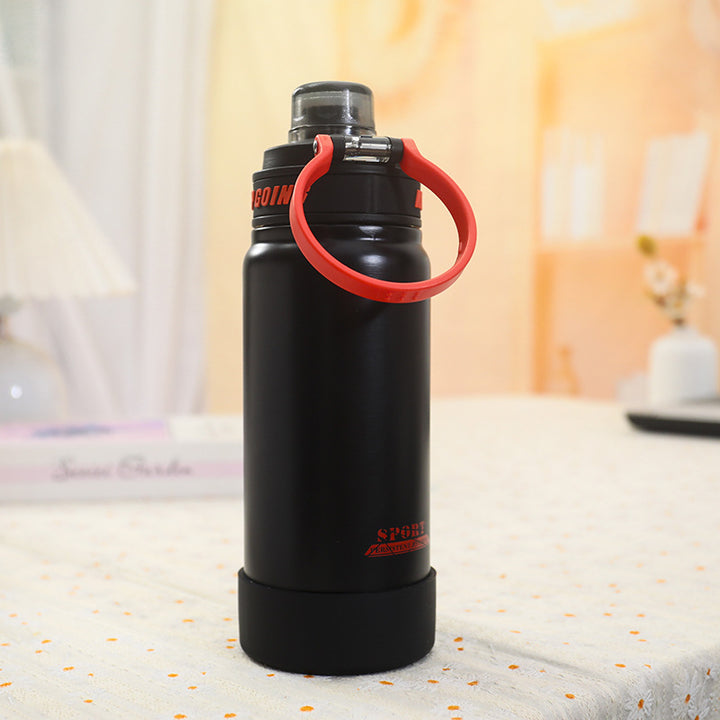 Insulated sports drinking bottle with leak-proof lid Kalsten