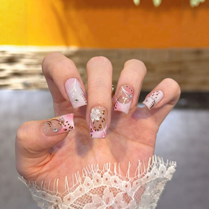 Floral-Inspired Press-On Nail Art Collection Kalsten