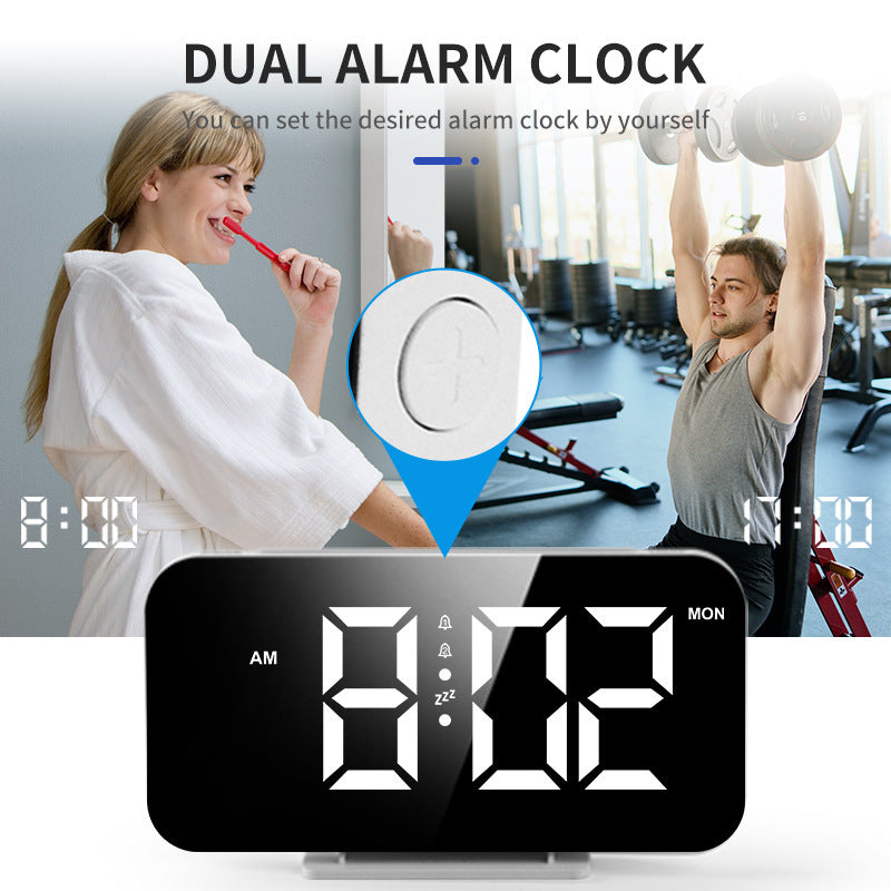 Digital LED Alarm Clock with Large Display and Snooze Function Kalsten