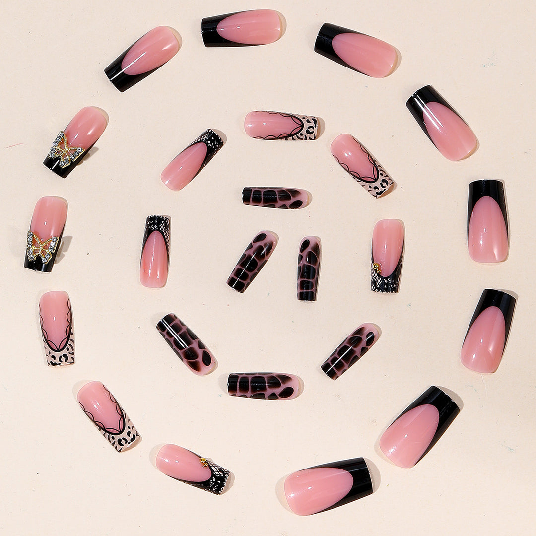 Luxurious 3D Gradient Nail Art Extensions Kalsten