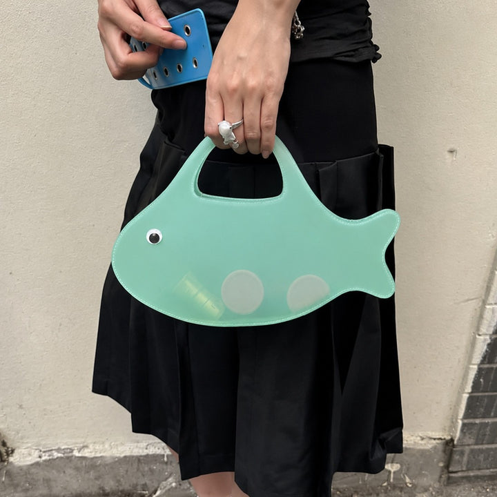 Novelty Fish-Shaped Handbag