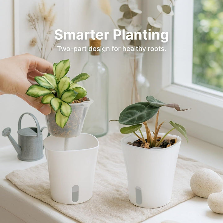 Self-Watering Plant Pot Set Kalsten