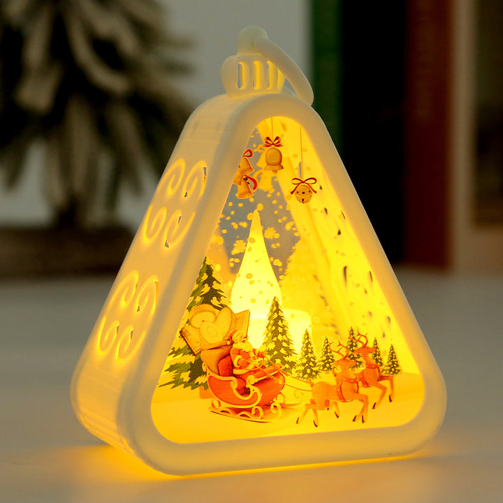 Cheerful decorative lantern