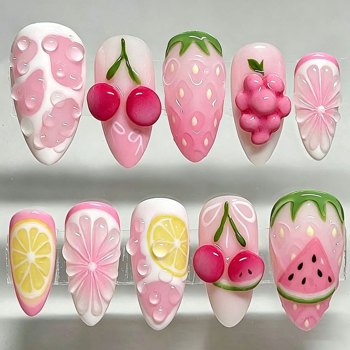 Luxury Nail Art Set with Galactic Designs Kalsten