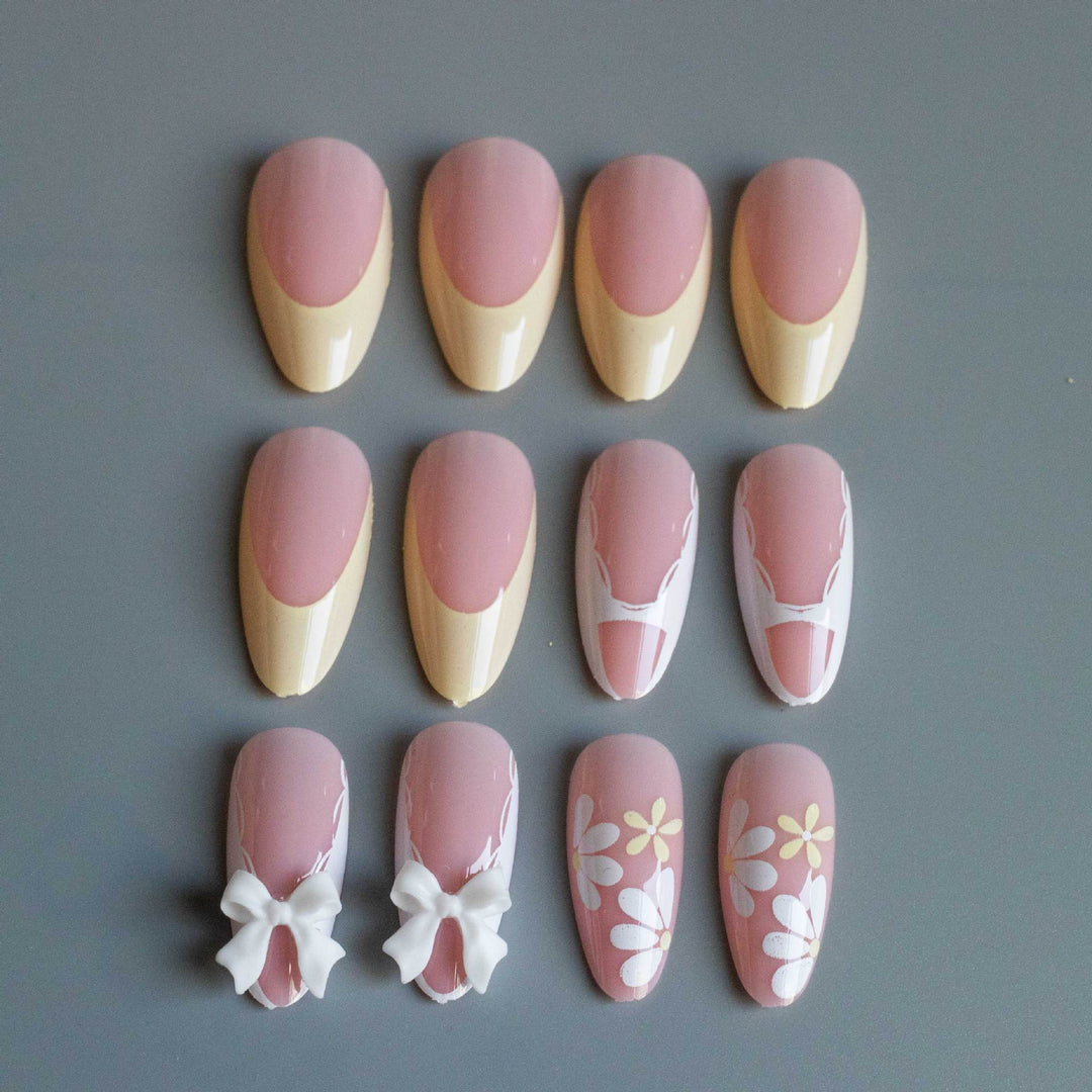 Decorative Floral Nail Art Design Set