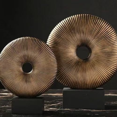 Decorative Sculptural Accent Discs