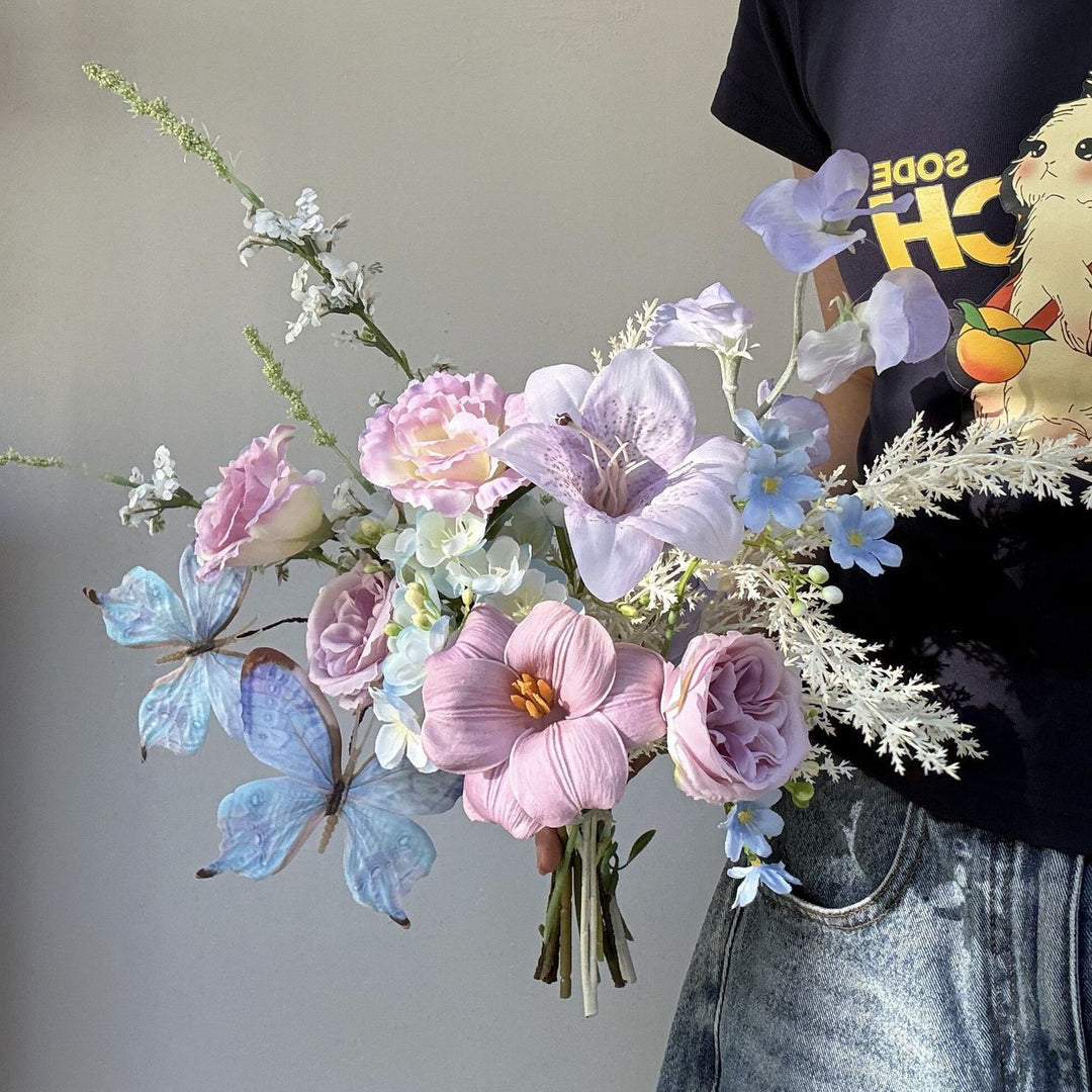 Whimsical Butterfly Floral Bouquet