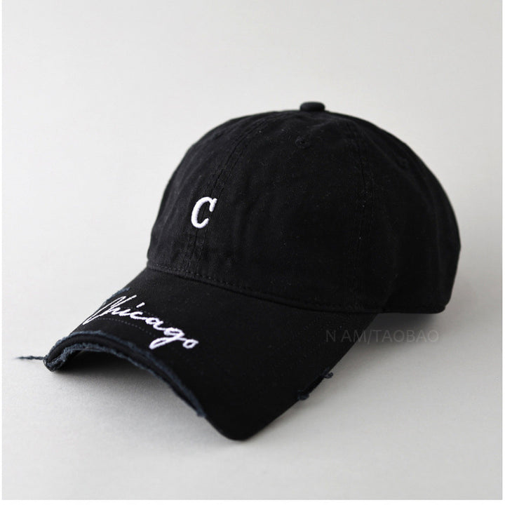 Women's Distressed Cotton Baseball Cap Kalsten 1784083462