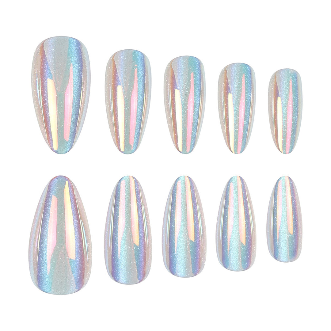 Iridescent Stiletto Nail Art Set Kalsten