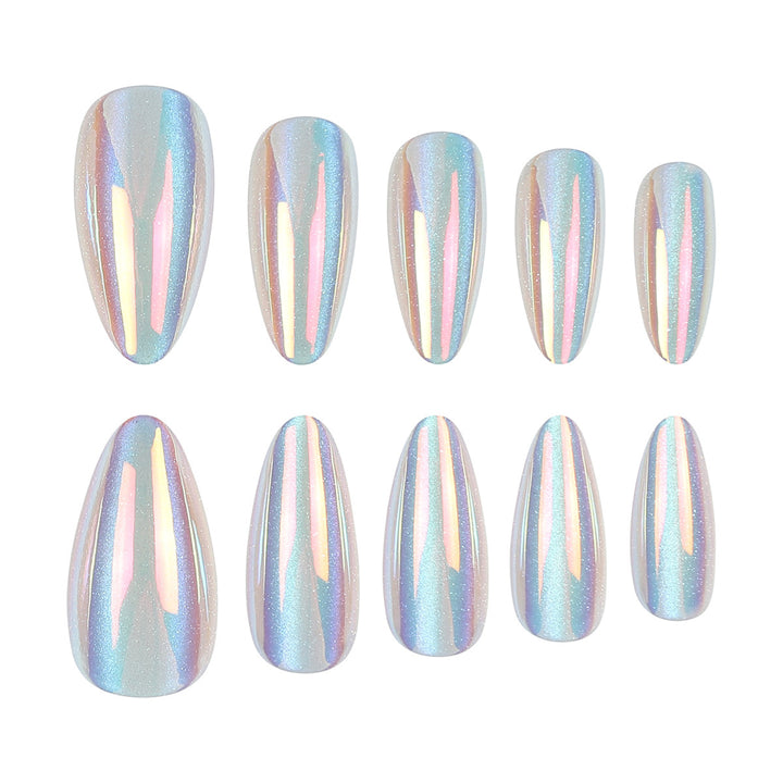 Iridescent Stiletto Nail Art Set Kalsten