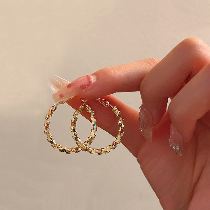 Elegant Hoop Earrings Made of High-Quality Stainless Steel Kalsten