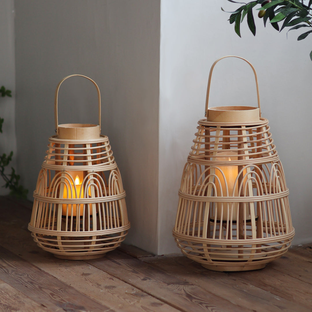 Handcrafted Rattan Lantern Kalsten