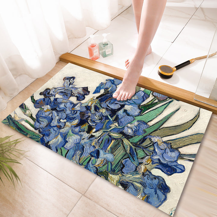 Artistic Oil Painting Bath Mat