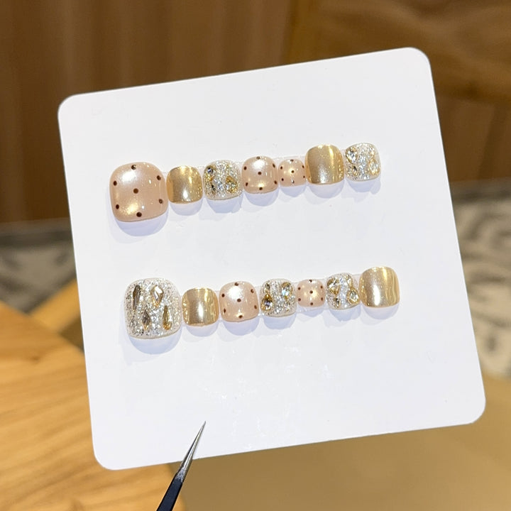 Glittering Nail Tips Kalsten