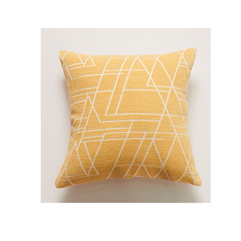 Geometric Pattern Decorative Throw Pillow