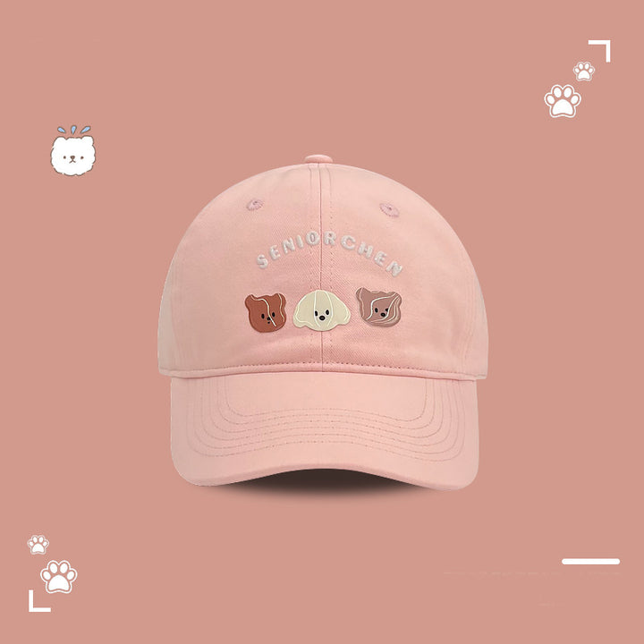 Fun Embroidered Animal Cap