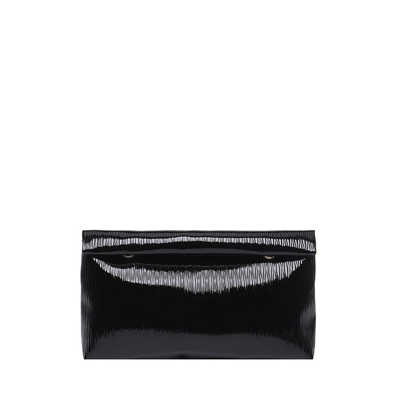 WoGlossy Textured Clutch Purse Kalsten
