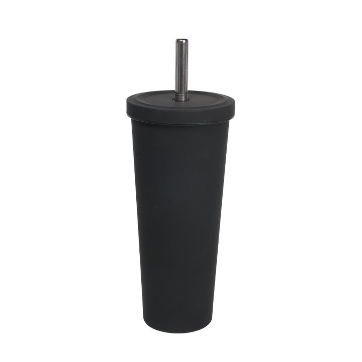 Unisex To-Go drinking mug with strong insulation and stainless steel straw Kalsten