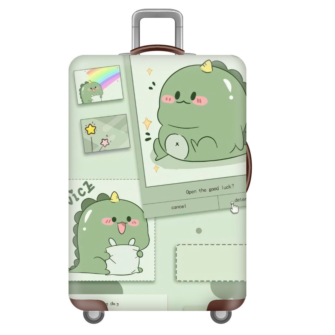 Unisex Hard Shell Suitcase with Inspiring Cityscape Kalsten