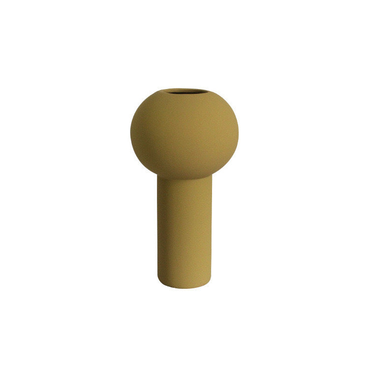 Sculptural Minimalist Ceramic Vase