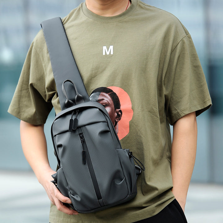 Sleek Water-Resistant Minimalist Sling Bag Kalsten