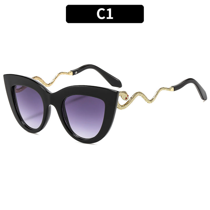 Fashionable Cat-Eye Glasses