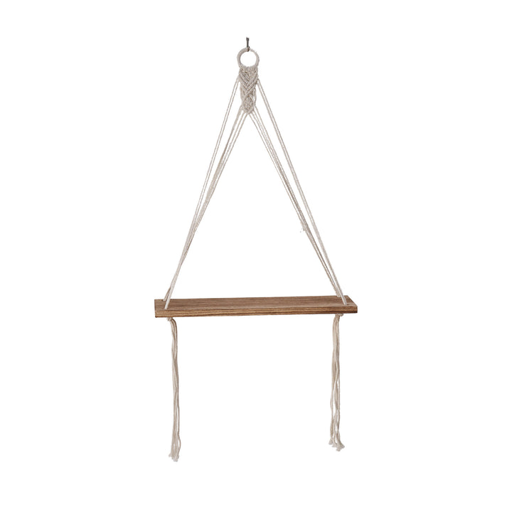 Hanging Decorative Wood Shelf