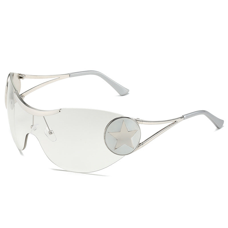 Futuristic Visor Shield Sunglasses Kalsten