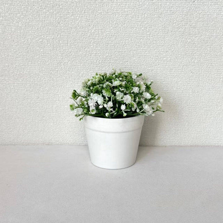 Miniature Artificial Flower Pot Arrangement