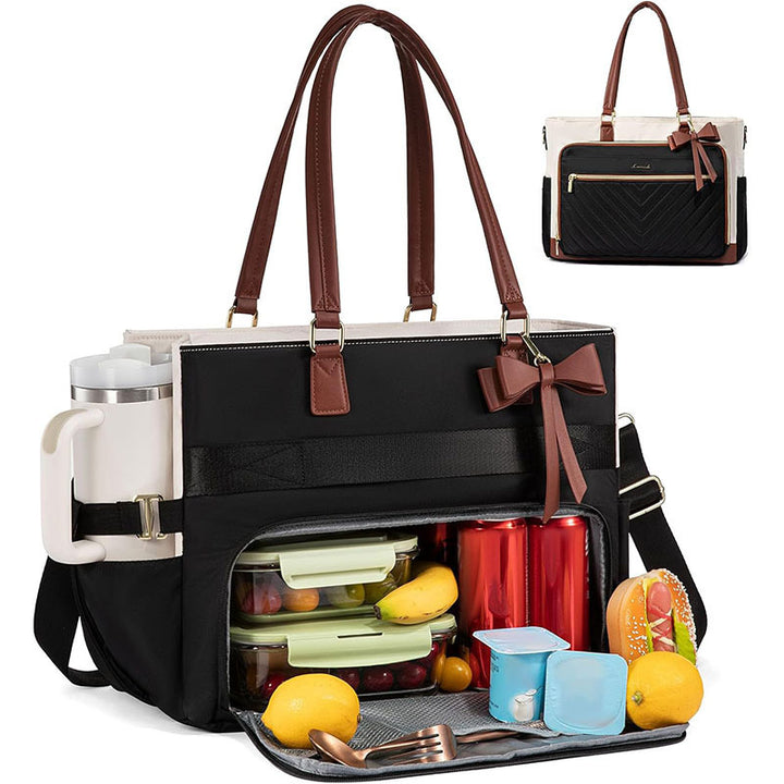 Fashionable tote bag with stylish compartments Kalsten