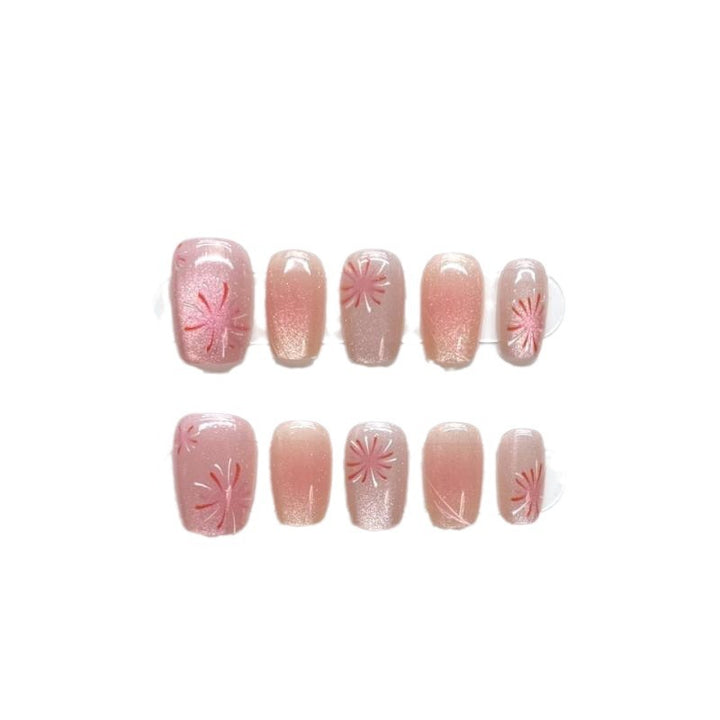 Premium Glitter Press-On Nail Set Kalsten
