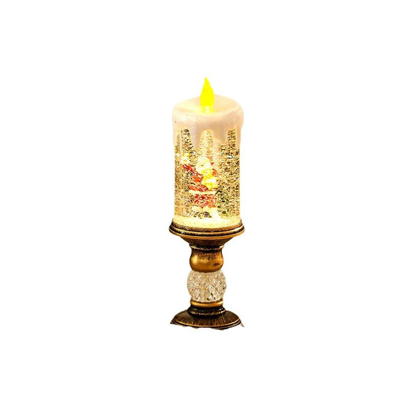 Christmas decoration lantern with snow globe Kalsten