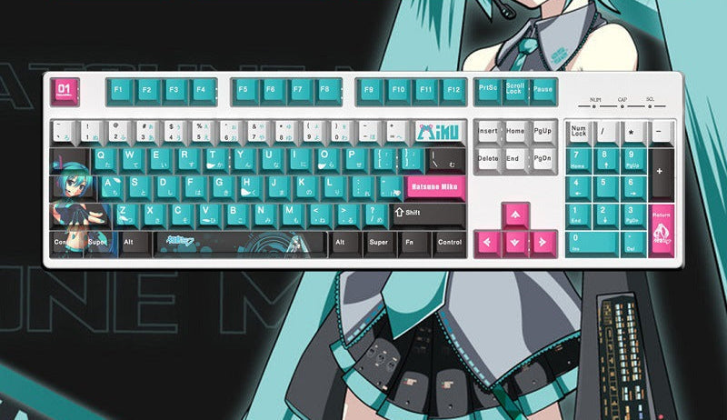Ocean-Themed Mechanical Keyboard Kalsten