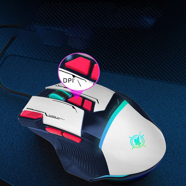 Gaming mouse with RGB lighting and precise DPI control Kalsten