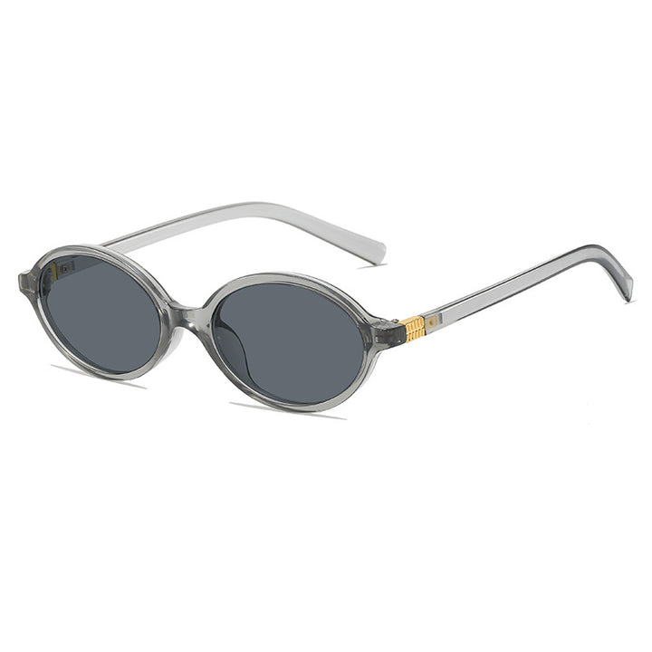 Vintage-Inspired Oval Frame Eyeglasses Kalsten