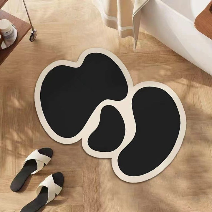 Abstract Shaped Bath Mat Kalsten