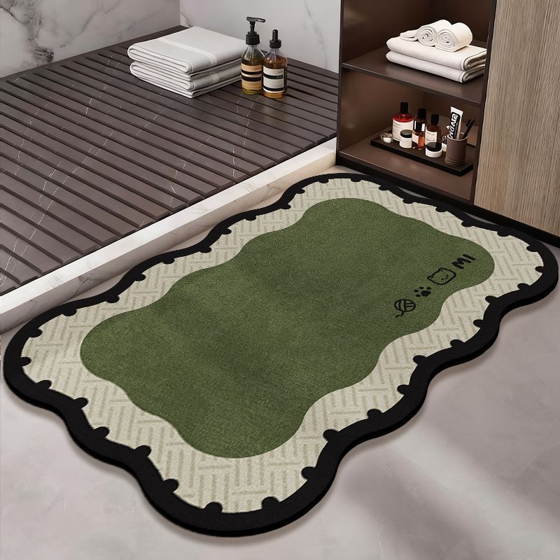 Decorative Pet-Themed Bath Mat Kalsten