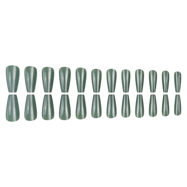 Sparkling Long Press-On Nails Kalsten