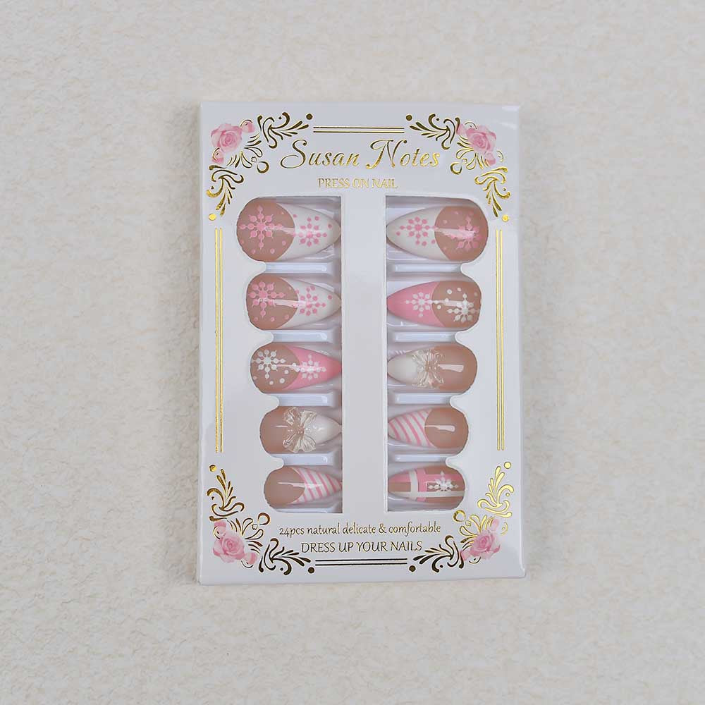 Elegant Press-On Nail Art Kit Kalsten